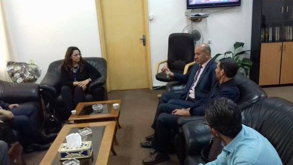  Ameeting with the Palestinian Fund to make up for Victims of road accidents