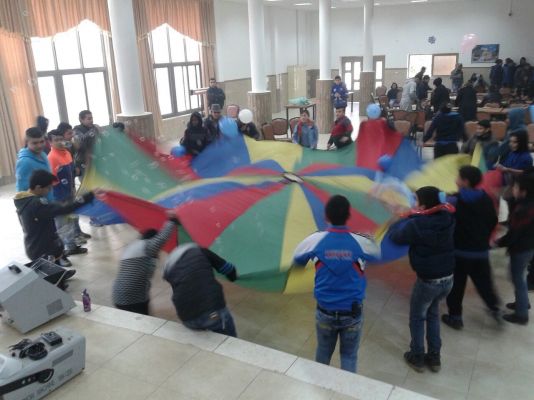 فعاليات فرح ومرح برعاية رابطة النساء الناشطات لرعاية اليتيم