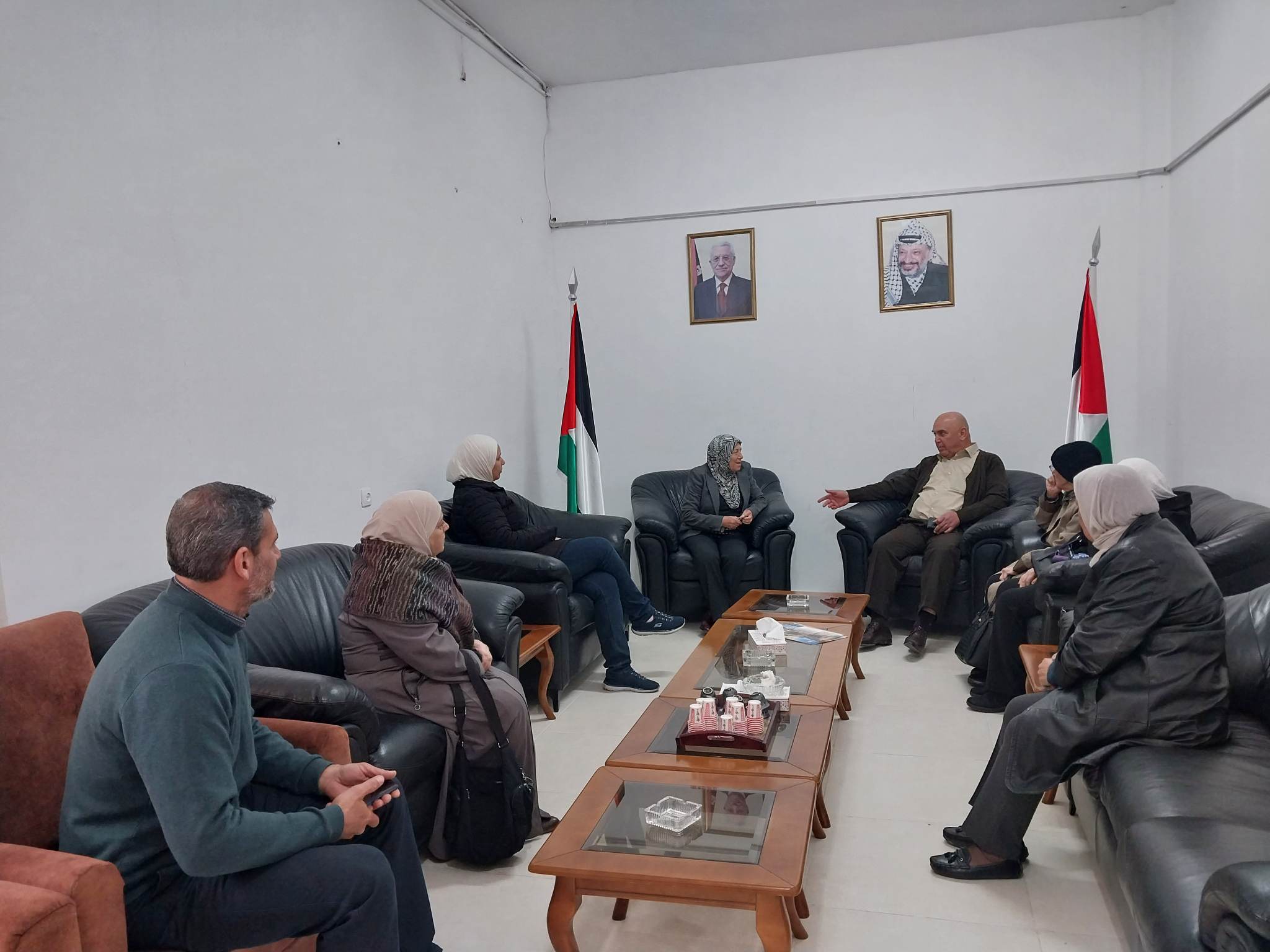 Tahboub Meeting with Etedal Al Ashhab
