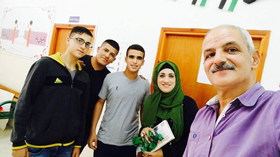 Husam Abu Aisha In Secondary School