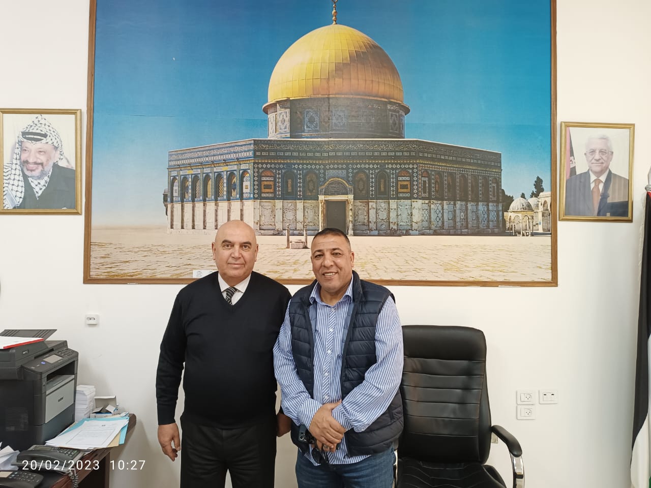 Hassan Tahboub Met Ata Jaber