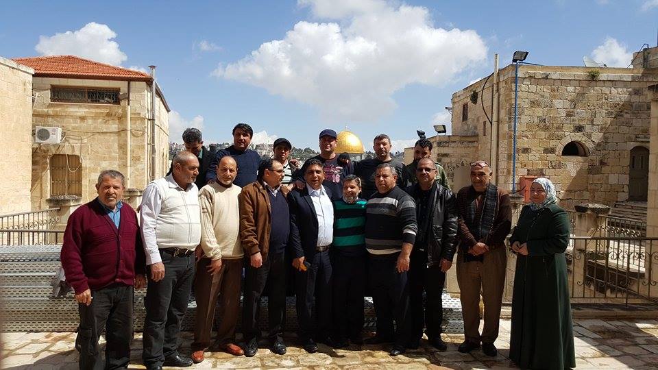 جولة تفقدية في فرع المؤسسة بالقدس