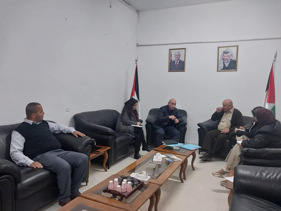 General Director Tahboub meets a delegation from the UNDP