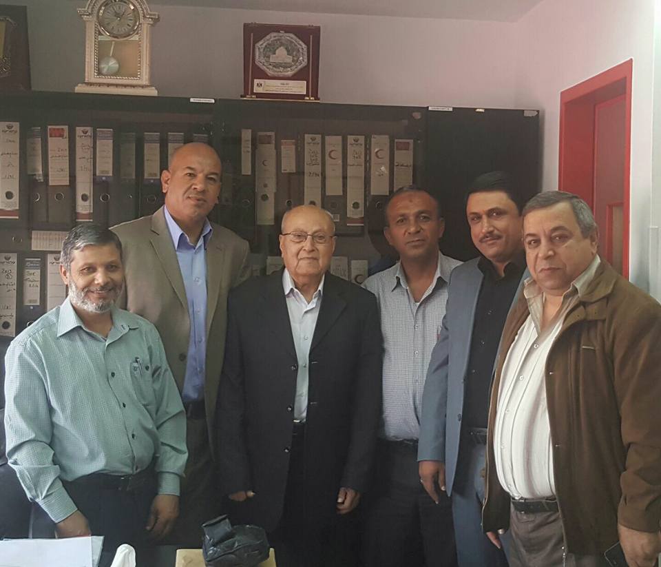 Meeting of Head of The Red Crescent Society in Jerusalem